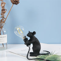 Whimsical Mouse Lamp - Unique Accent Lighting