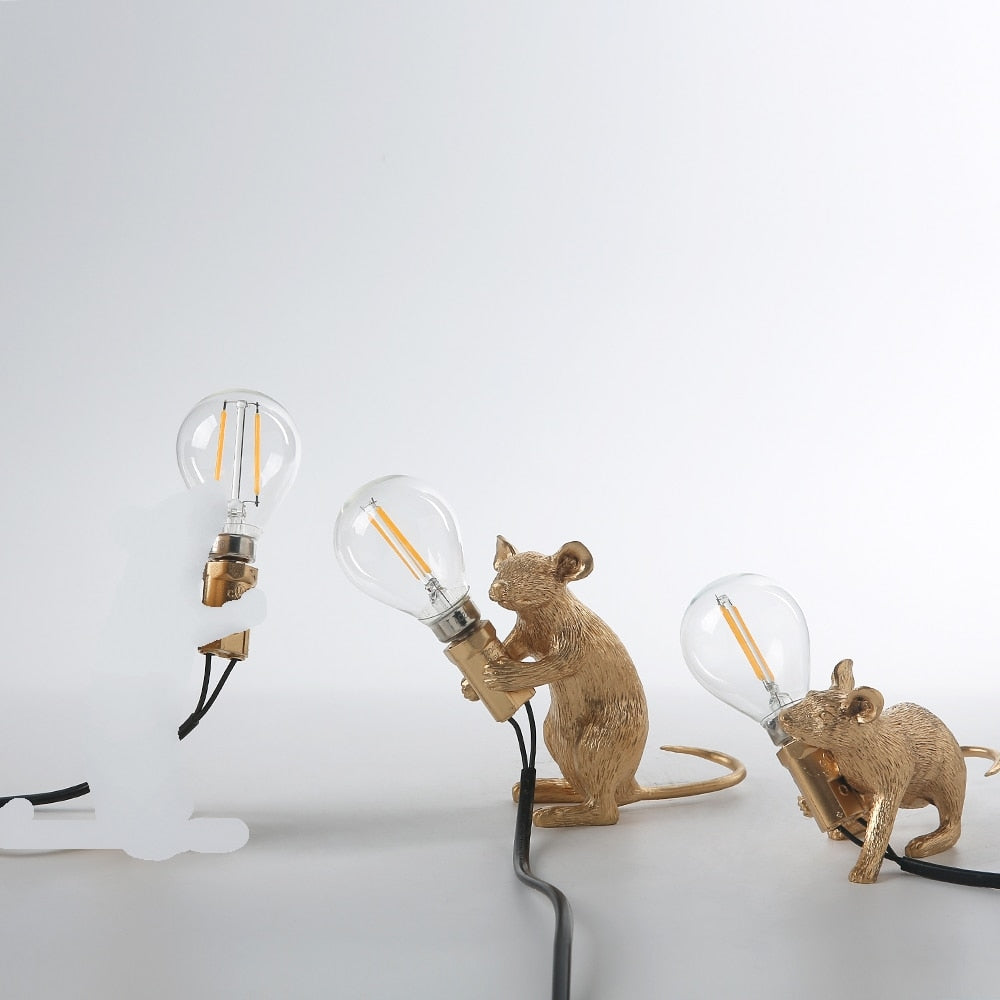 Cute Mouse Table Lamp - Unique Decorative Lighting for Any Space