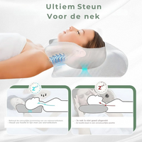 DreamAlign Ergonomic Memory Foam Pillow for Neck Pain Relief