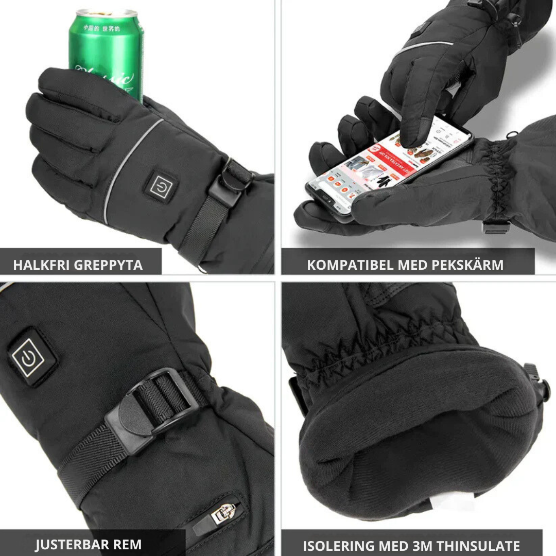 Heated Winter Gloves with 3M Insulation