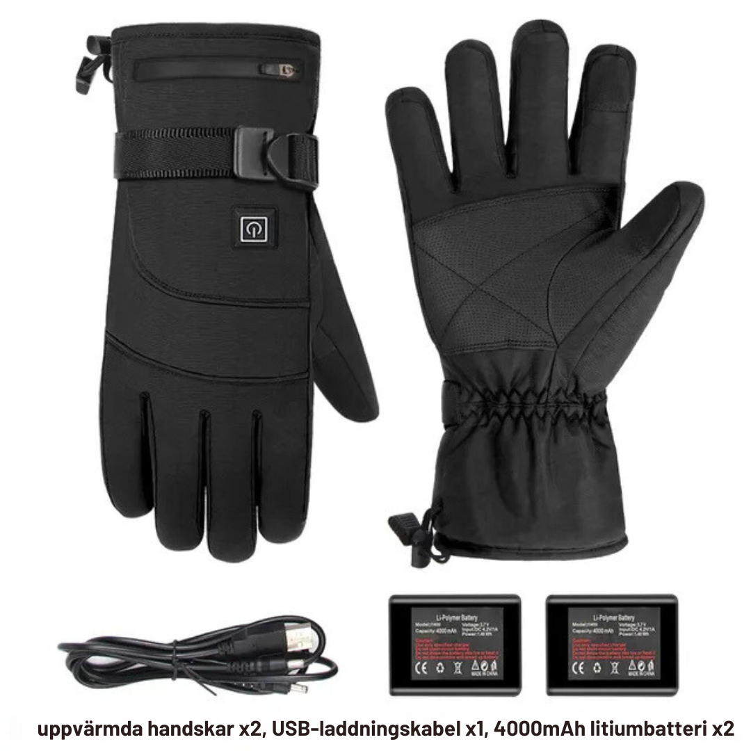 Heated Winter Gloves with 3M Insulation