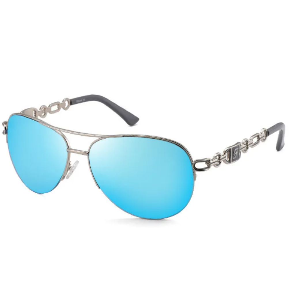 Emma Women's Polarized Aviator Sunglasses - UV400 - Image 3