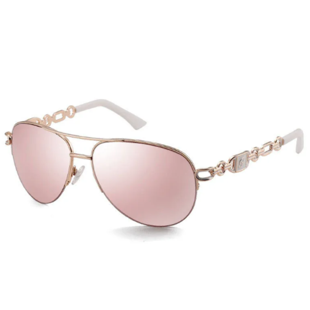 Emma Women's Polarized Aviator Sunglasses - UV400 - Image 3