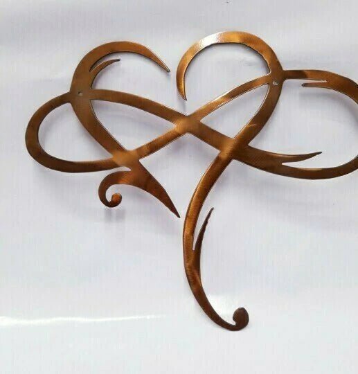 Endless Heart - Steel Wall Decor Metal Wall Art