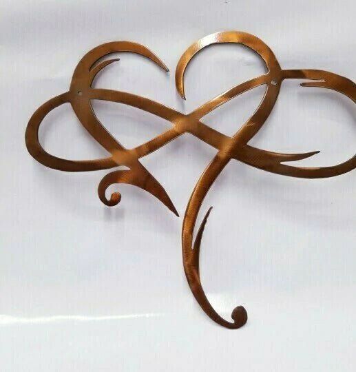 Endless Heart - Steel Wall Decor Metal Wall Art