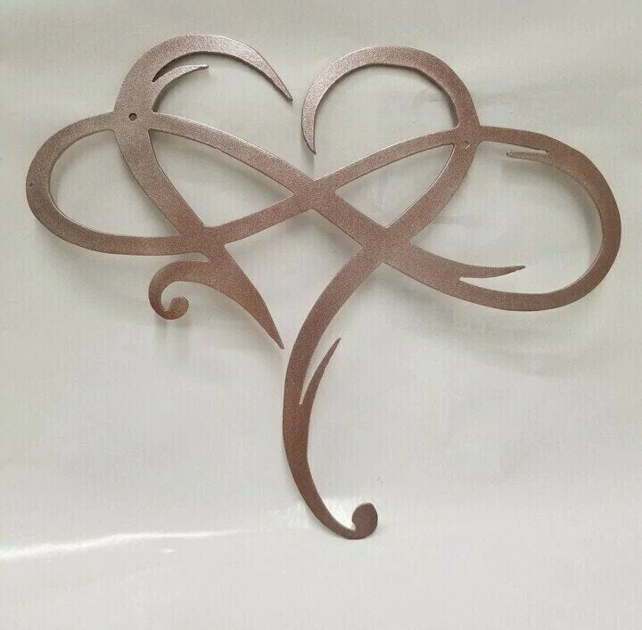 Endless Heart - Steel Wall Decor Metal Wall Art