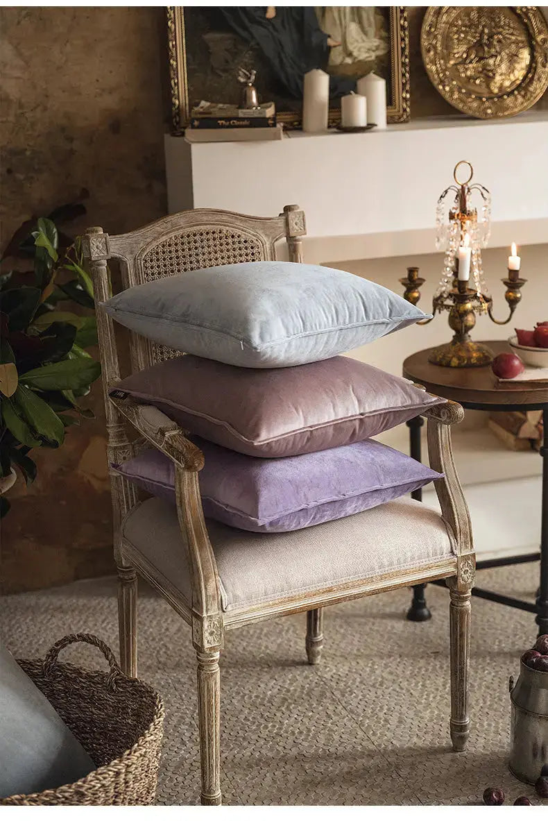 European Luxury Velvet Pillowcase