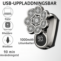 Exclusive 6-in-1 Shaver - grooming kit for head and face