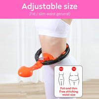 Exercising Hoola Hoop