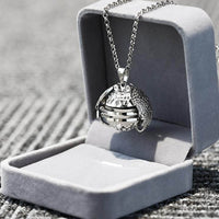 Orbital Photo Locket Necklace