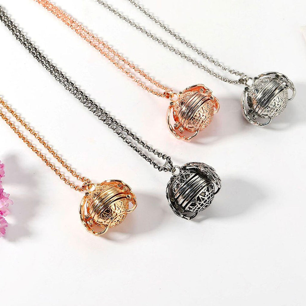 Orbital Photo Locket Necklace