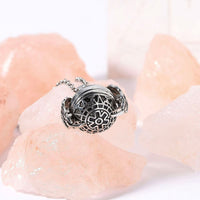 Orbital Photo Locket Necklace