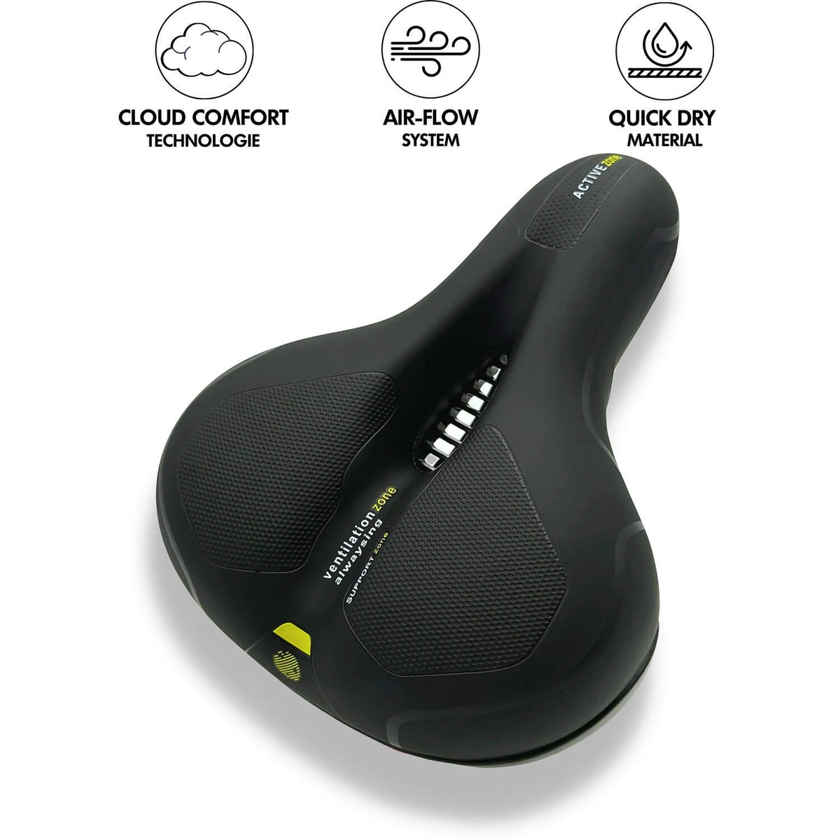 FietsComfort Pro - Ergonomic Seat Cushion for Pain-Free Rides