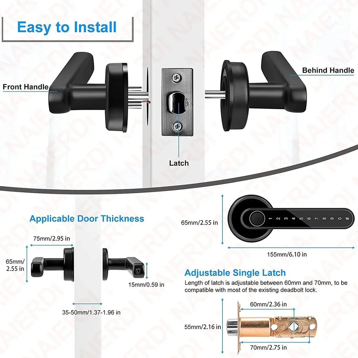 FingerLocker | Revolutionary electronic room lock - Nyvara Shop