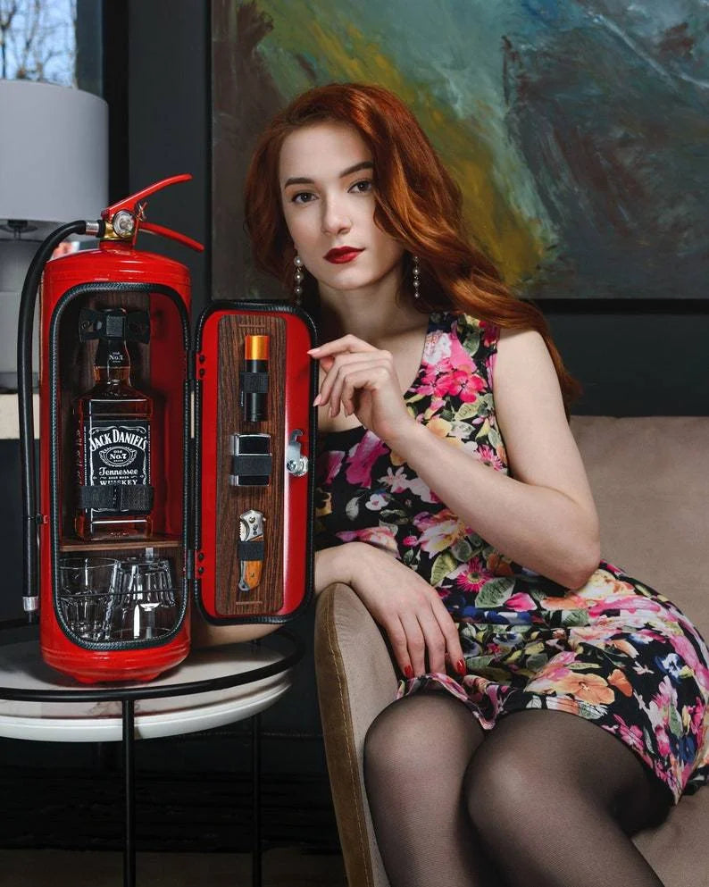 Fire Extinguisher Secret Bar