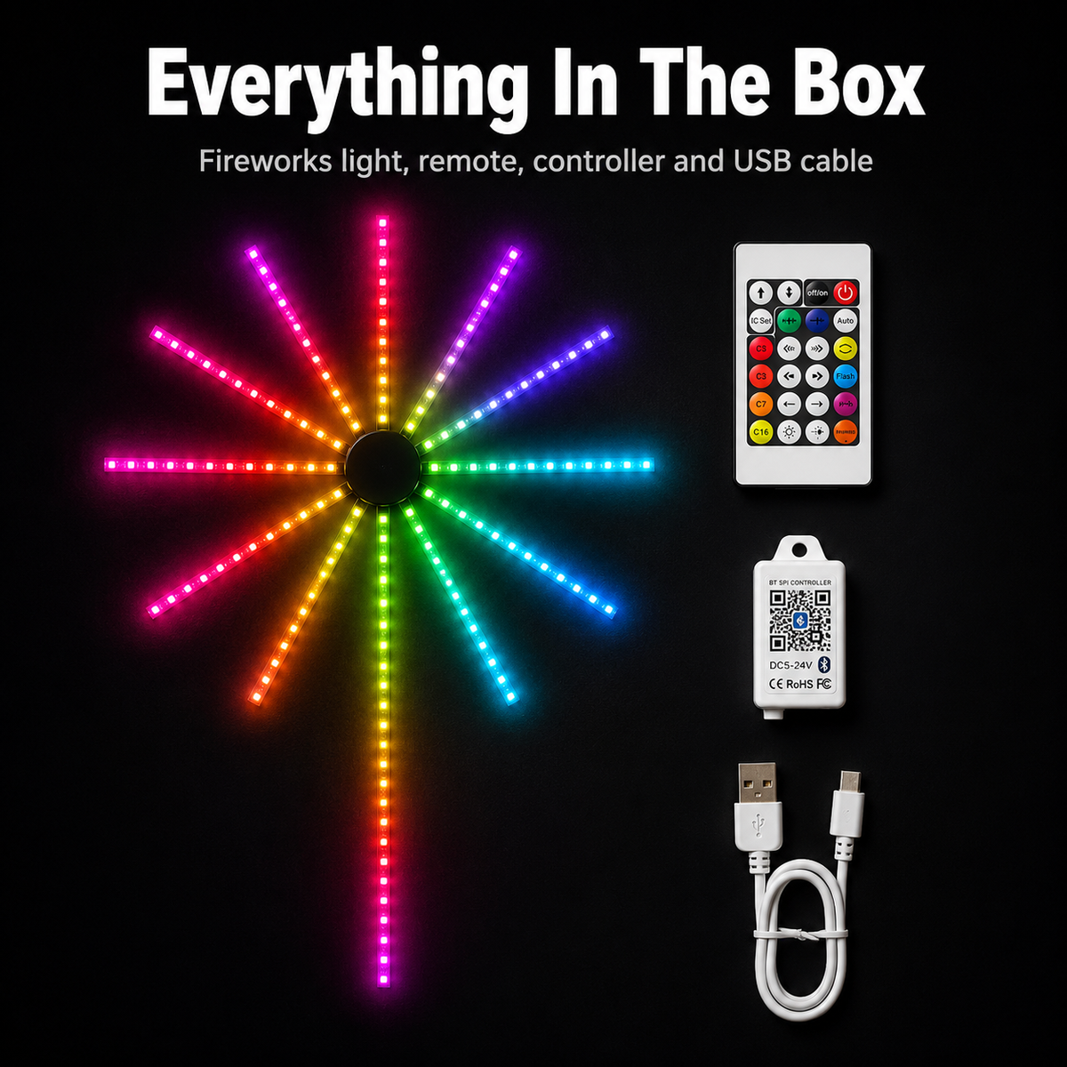 Firework LED Lights