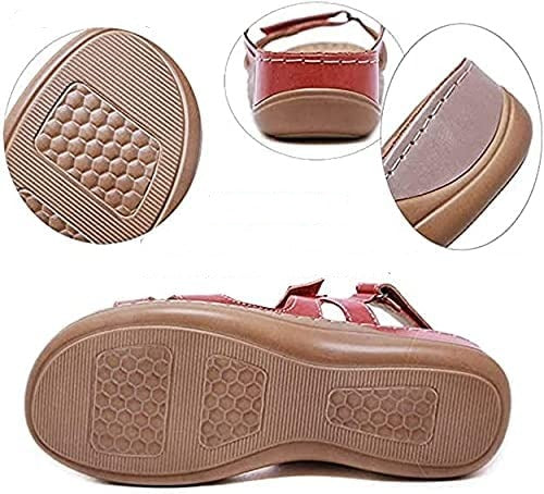 Flat Toe Velcro Casual Sandals