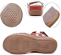 Flat Toe Velcro Casual Sandals