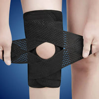 FlexGuard Knee Pads | with Support Compression Springs and Tension Strap - for Stability - Pain Relief and Protection Charly