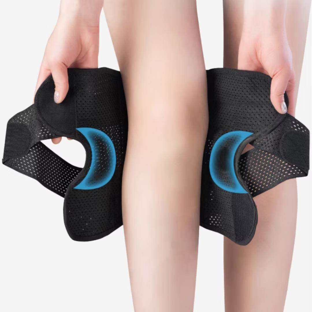 Sisica Knee Support Brace with Springs and Strap
