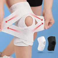 Sisica Knee Support Brace with Springs and Strap