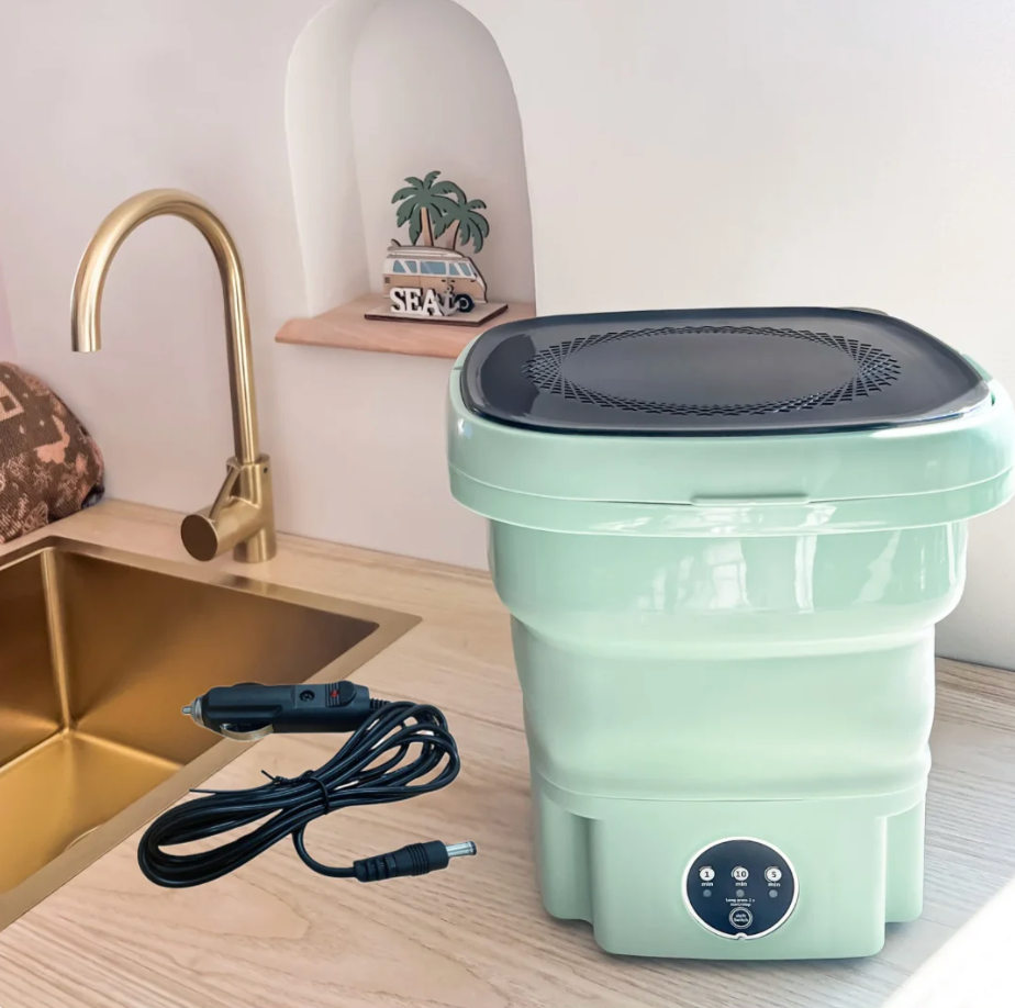 Compact Folding Laundry Machine