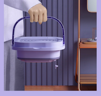 Compact Folding Laundry Machine