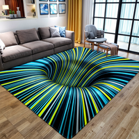 Geometric Illusion Rug
