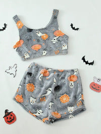 Glow-in-the-Dark Spooky Pajama Set