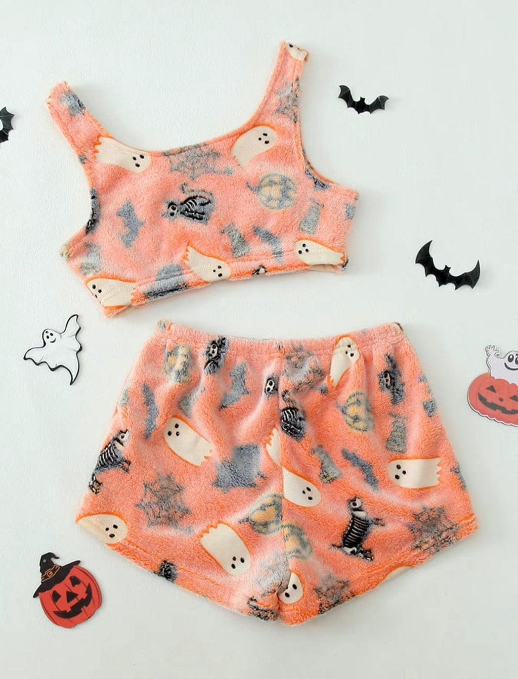 Glow-in-the-Dark Spooky Pajama Set