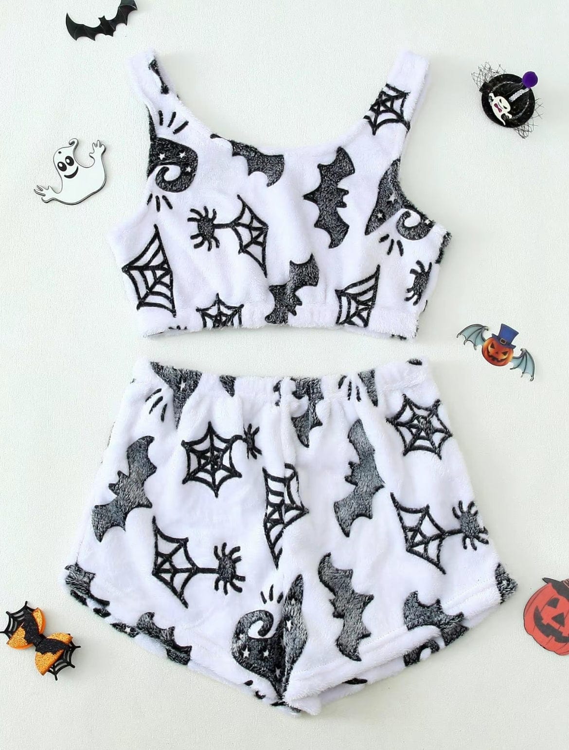 Glow-in-the-Dark Spooky Pajama Set