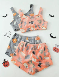 Glow-in-the-Dark Spooky Pajama Set