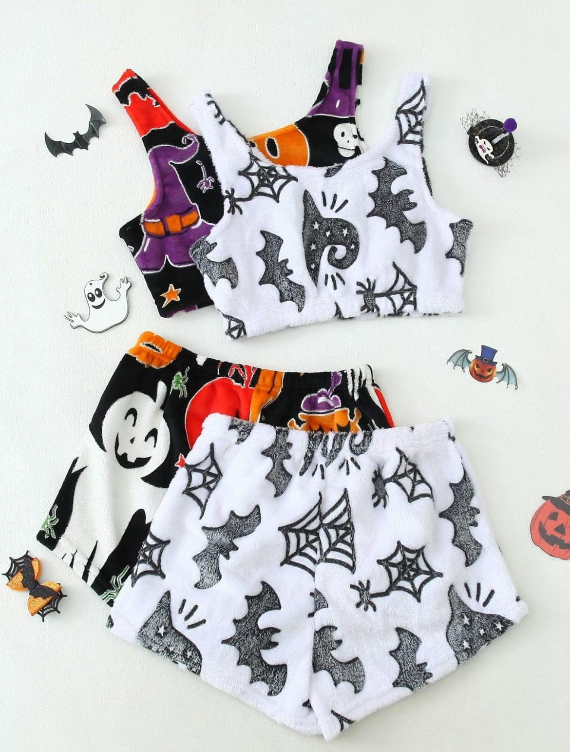 Glow-in-the-Dark Spooky Pajama Set