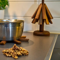 Grytträdet® | Wooden Trivet: Eco-Friendly & Stylish Kitchen Accent