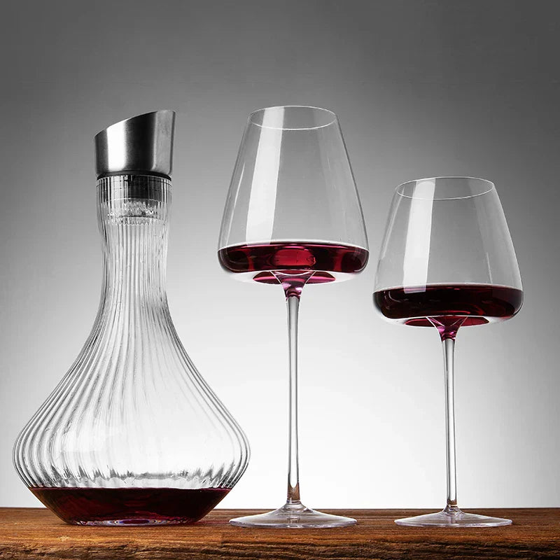 Artisan Crystal Drinkware: Wine & Champagne Glasses