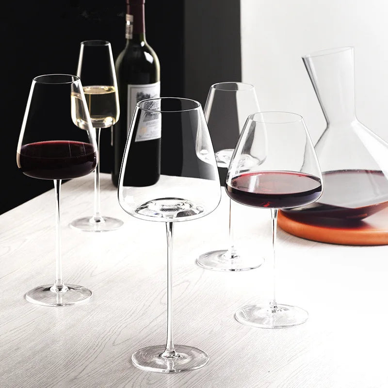 Artisan Crystal Drinkware: Wine & Champagne Glasses