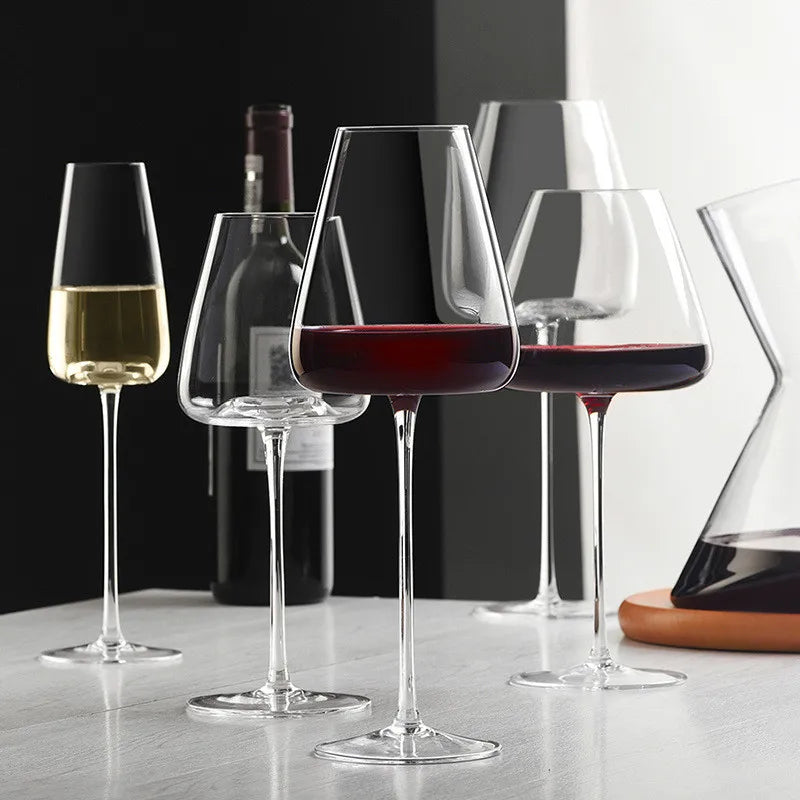 Artisan Crystal Drinkware: Wine & Champagne Glasses