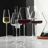 Artisan Crystal Drinkware: Wine & Champagne Glasses
