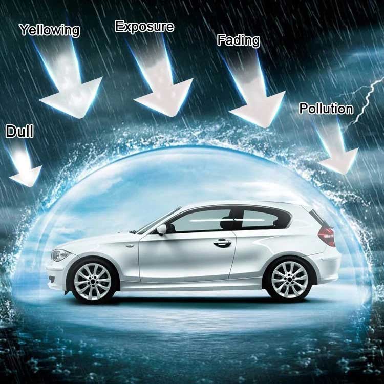Car Window Oil Film Remover - Streak-Free Shine