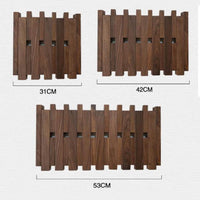 HarmonyHook - Stylish Adjustable Wooden Wall Rack