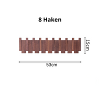 HarmonyHook - Stylish Adjustable Wooden Wall Rack
