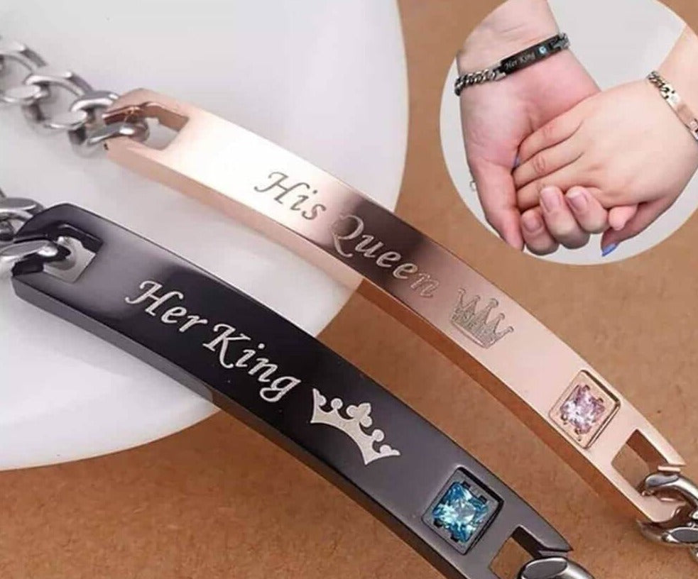 Her King His Queen Bracelets