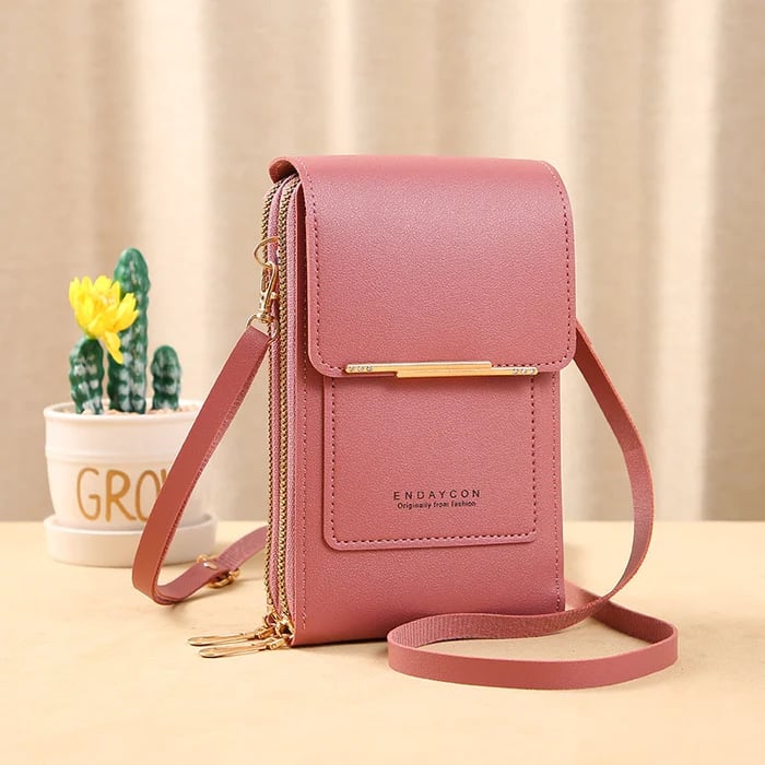 Hot Anti-theft Crossbody Bag Made of PU Leather for Women