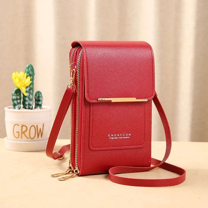 Hot Anti-theft Crossbody Bag Made of PU Leather for Women