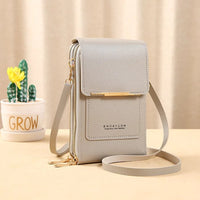 Hot Anti-theft Crossbody Bag Made of PU Leather for Women