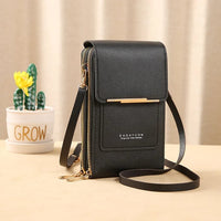 Hot Anti-theft Crossbody Bag Made of PU Leather for Women