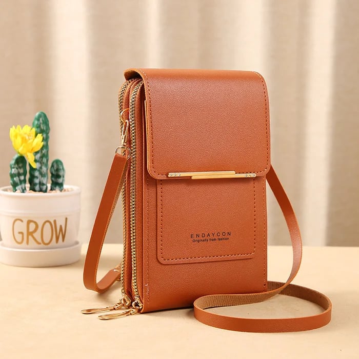 Hot Anti-theft Crossbody Bag Made of PU Leather for Women