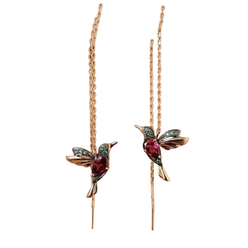 Hummingbird Drop Earrings