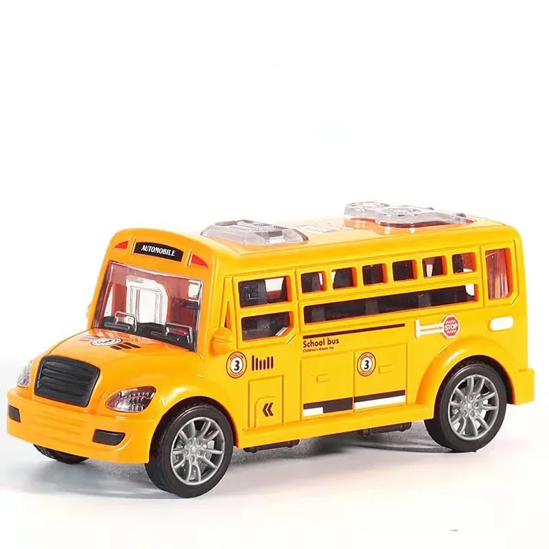 Kids' Educational School Bus Toy Car
