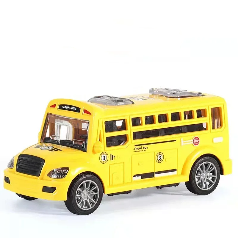 Kids' Educational School Bus Toy Car